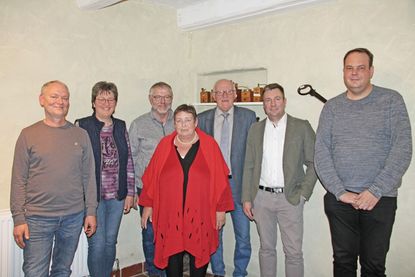 v.l.n.r. Eckhard Schulte-Kersmecke, Ute Estermann, Fritz-Heinrich Landschoof, Frauke Gehrt, Werner Steffen und Kai-Uwe Schmütz.