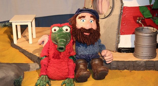 „Es kam aus Übersee“ ist ein Theaterstück für Kinder ab 4 Jahre.