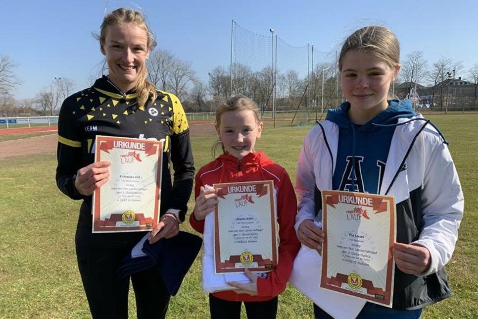 Bei den Frauen gewann Sophie Köhn vom LBV Phönix Lübeck mit 22:24 Minuten. Zweite wurde Pia Loors vom TSV Neustadt mit 22:25 und Platz 3 erreichte Franziska Voß vom Trias Bad Schwartau mit 22:34 Minuten.