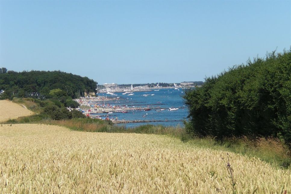 Blick auf Grömitz. (Copyright Rohde)