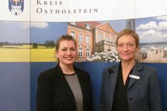 Die neue Gleichstellungsbeauftragte Anne-Theresa Boos (lks.) und die zum 30. November ausscheidende Silke Meints.