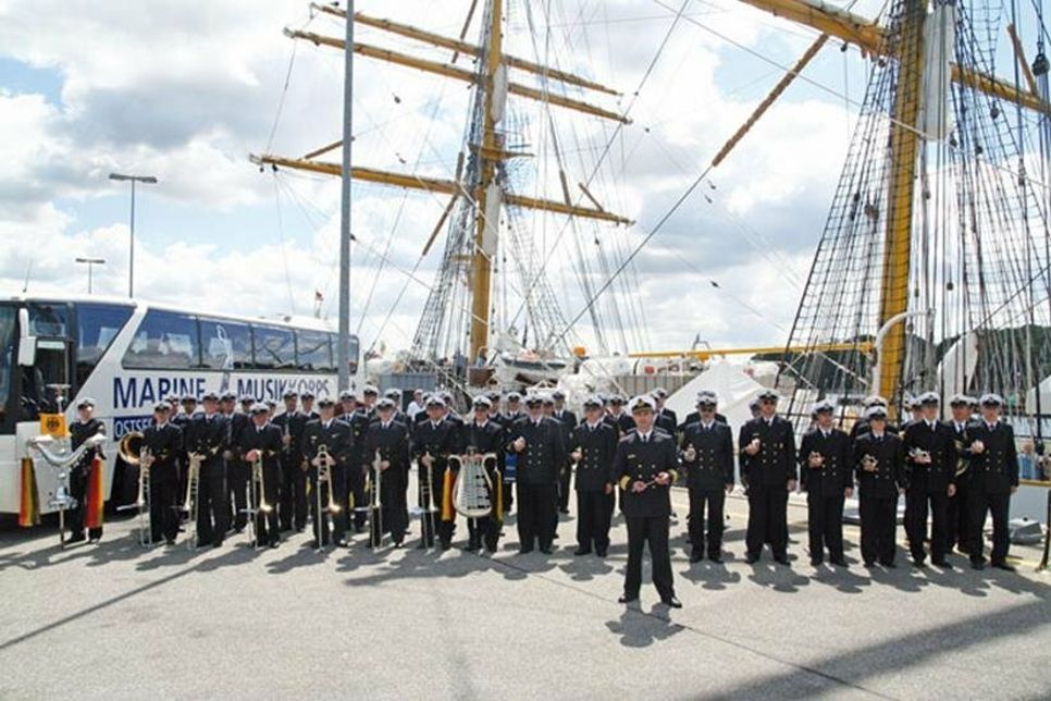 Marinemusikkorps Kiel Benefizkonzert Möltenort