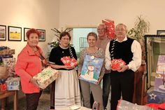 Maria Magdanz von der Neustädter Tafel, Margit Giszas, Kai-Anne Christensen, Uwe Muchow vom reporter und Jürgen Nitze (v. lks.).