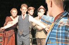 Das Ensemble von „Sherlock - Das Musical“.