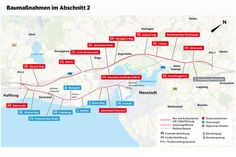 Die Baumaßnahmen entlang des geplanten Streckenverlaufs der Schienenanbindung der Fehmarnbeltquerung im Abschnitt Neustadt – Sierksdorf – Altenkrempe.