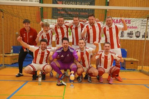 Die Siegermannschaft des SV Hansühn.