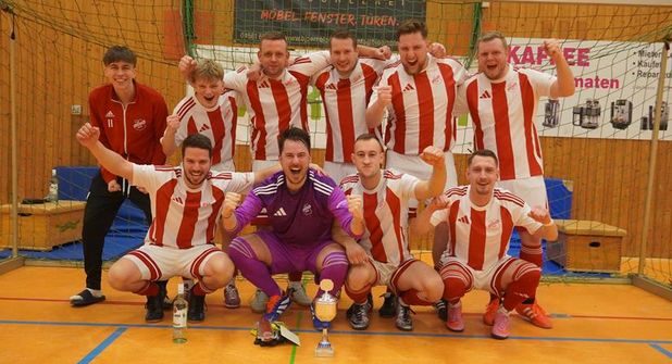 Die Siegermannschaft des SV Hansühn.