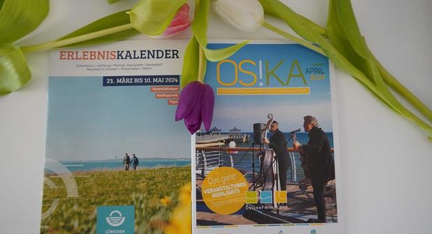 Pünktlich zu Ostern und zum Start in die neue Saison erscheinen wieder die beliebten Veranstaltungsbroschüren „OSKA“ und „Erlebniskalender“.