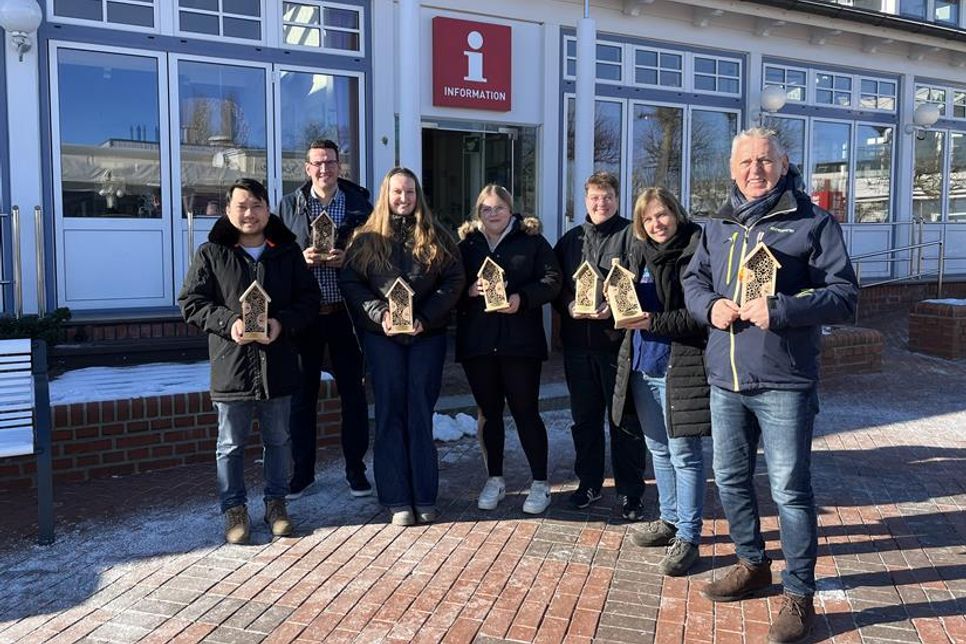 „Unser Ziel ist es, die Natur in unserer Region nachhaltig zu fördern“, erklärt Manfred Wohnrade (re.).