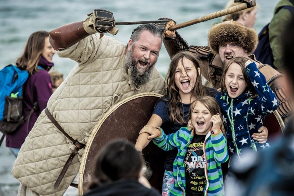 Das Wikingerfest im Kellenhusener Kurpark ist eine Veranstaltung für die ganze Familie.