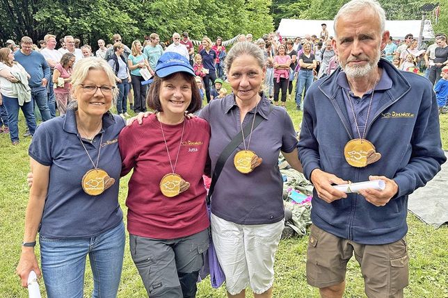 Prägen den Verein seit 25 Jahren (v.l.): Irmela Will, Jutta Schalkjulke, Sabine Kairies-Kelsch und Michael Will sind Aktive der ersten Stunde.