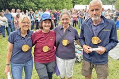 Prägen den Verein seit 25 Jahren (v.l.): Irmela Will, Jutta Schalkjulke, Sabine Kairies-Kelsch und Michael Will sind Aktive der ersten Stunde.