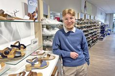 Vor noch nicht einmal einem Jahr hat Peter Klint die Leitung des Schuhhauses übernommen.