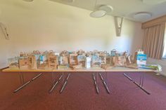 Insgesamt 72 Geschenke bereicherten Dank der Spenden die Tombola zum Kinderfest.