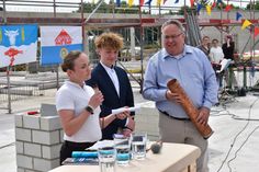 Grundstein für neue Sporthalle