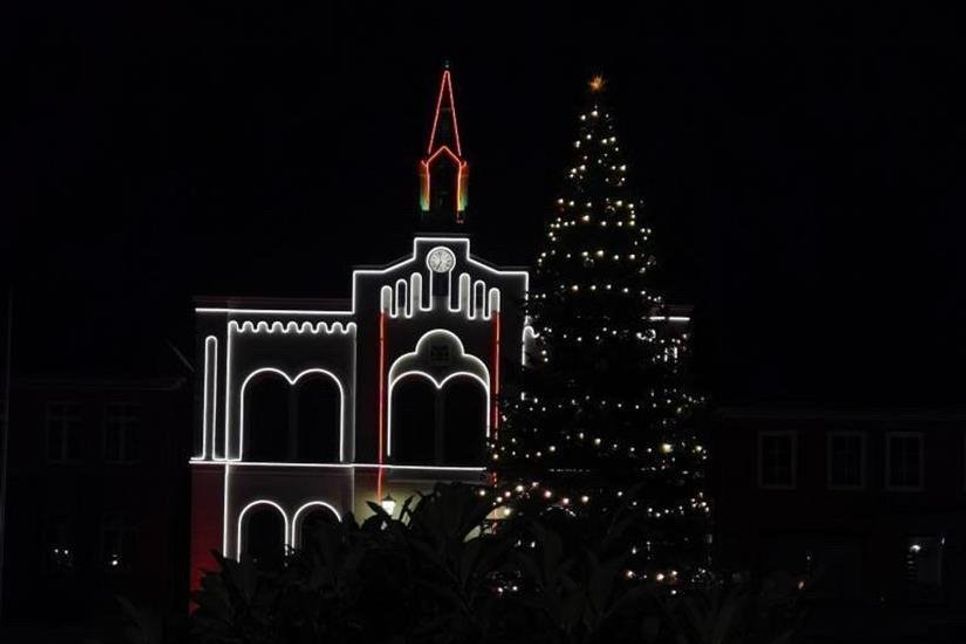 Corinna Bötcher schickte uns einen fotografischen Weihnachtsgruß aus Oldenburg.
