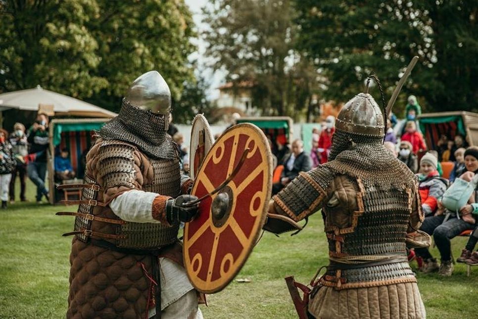 Auch Schaukämpfe der Nordmänner stehen wieder auf dem Programm.
