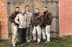 Tommy Hilcz, Paul Ringel, Tim Thomas, Heiko Klukas und Ronny Hilcz (v. lks.).