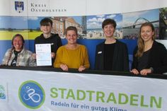 Den zweiten Platz erzielte das Stadtradel-Team des Küstengymnasiums.