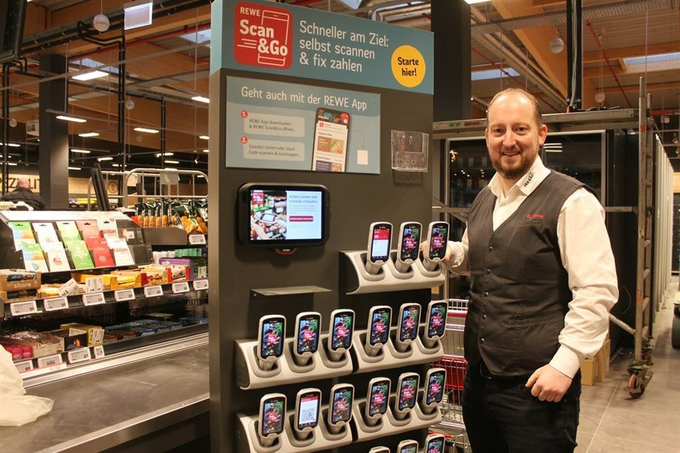 Scan &amp; Go: Mit diesen Geräten kann beim Einkaufen selbst gescannt und jede Menge Zeit gespart werden.