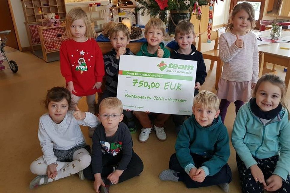 Auch bei den Kindern kam die großzügige Spende super an.