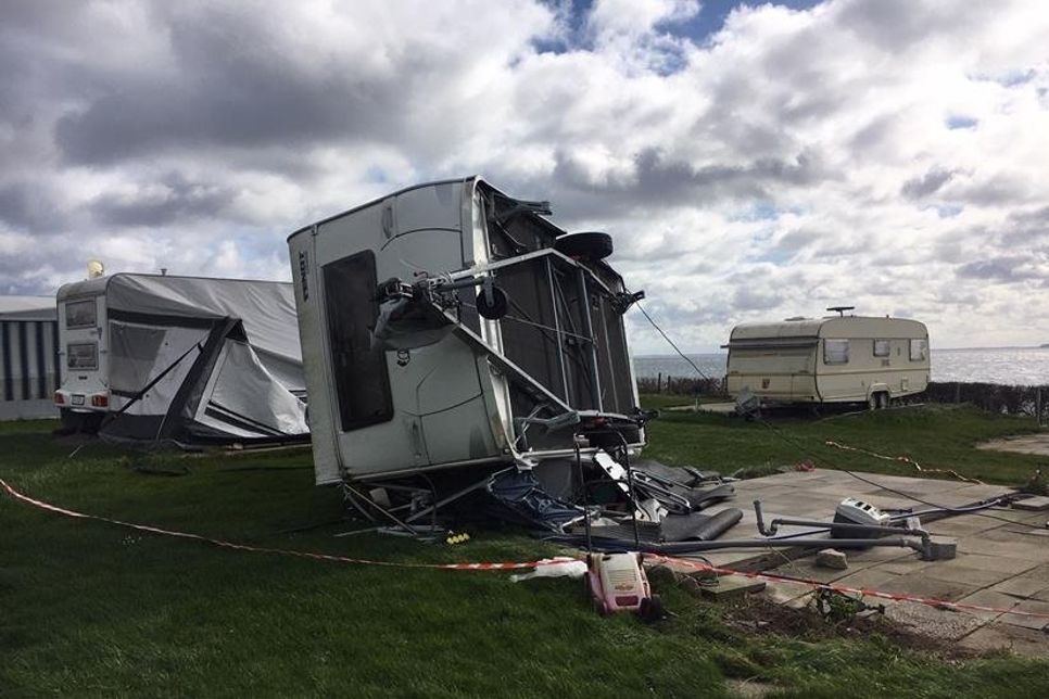 Sturmtief „Hanna“ hatte es in sich.