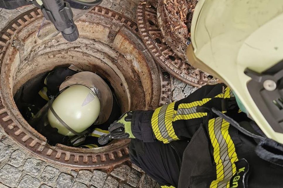 „Tier in Not“ lautete der Einsatzbefehl für die Freiwillige Feuerwehr Grömitz.