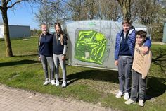 Theo Stalleiken, Liliana Catalina Harms, Darla Gövert und Dijar Brahimi.