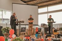 Bei der großen Tombola und einer Auktion konnten großartige Preise gewonnen und ersteigert werden.