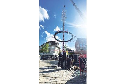 Bürgerverein lädt zum Maibaumaufstellen und zur Maifeier ein