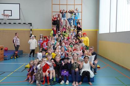 Zahlreiche bunt verkleidete Kinder kamen am Samstag zum Kinderfasching.