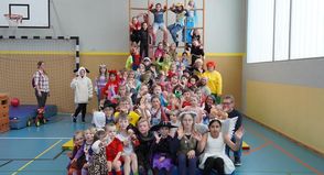 Zahlreiche bunt verkleidete Kinder kamen am Samstag zum Kinderfasching.