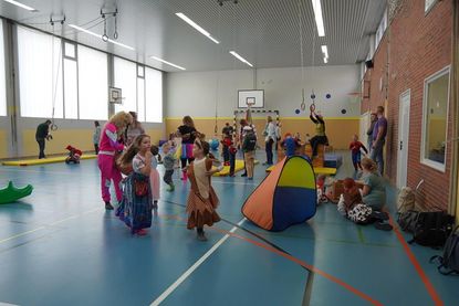 An vielen Stationen konnten die Kinder spielen, klettern und sich austoben.