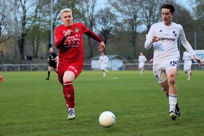 Tim Zittlau (links) zeigte als Abwehrchef eine starke Leistung.