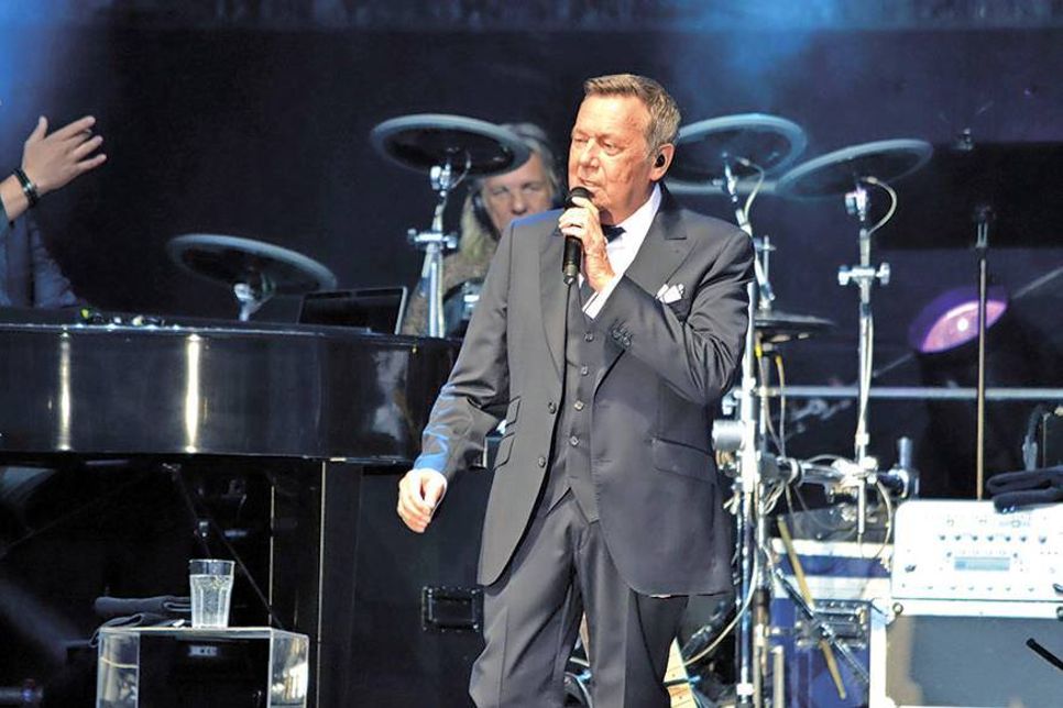 Roland Kaiser live in Timmendorfer Strand. (Foto: René Kleinschmidt)