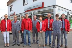 Das Team vom Autohaus Herzog.