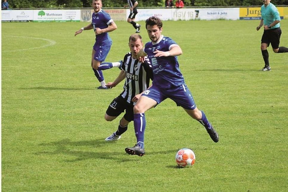 Konnte einen Zähler verbuchen: Julius Zimmermann (Preetzer TSV).