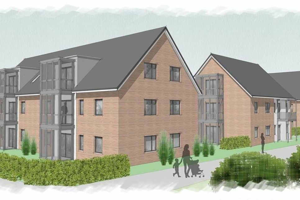 So soll die Küsten-Residenz einmal aussehen.