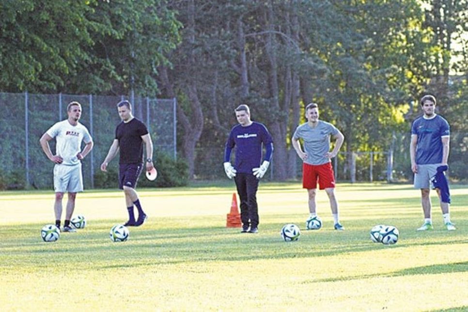 Wie hier beim PTSV wird überall wieder trainiert.