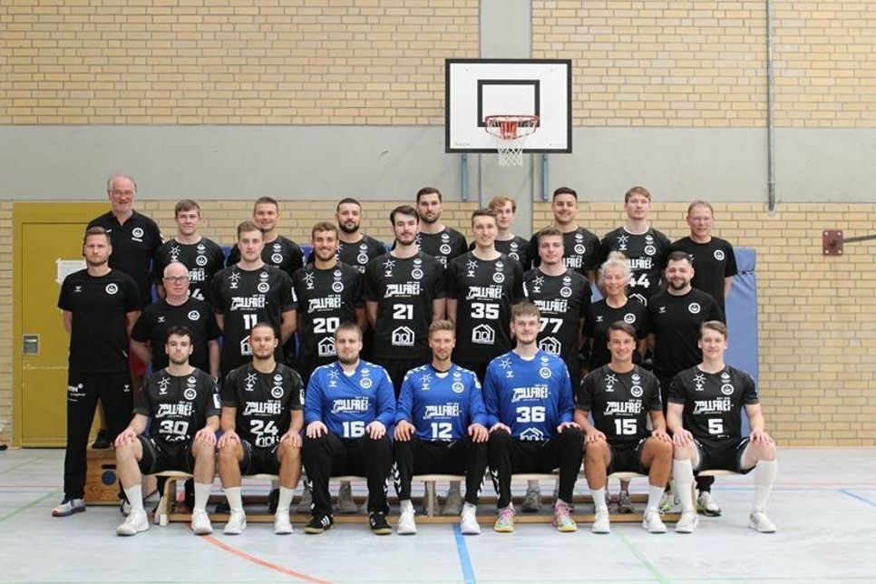 Mannschaftsfoto der HSG Ostsee N/G.