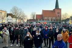 Der Blick auf den Neustädter Markt am Donnerstagabend um 18 Uhr.