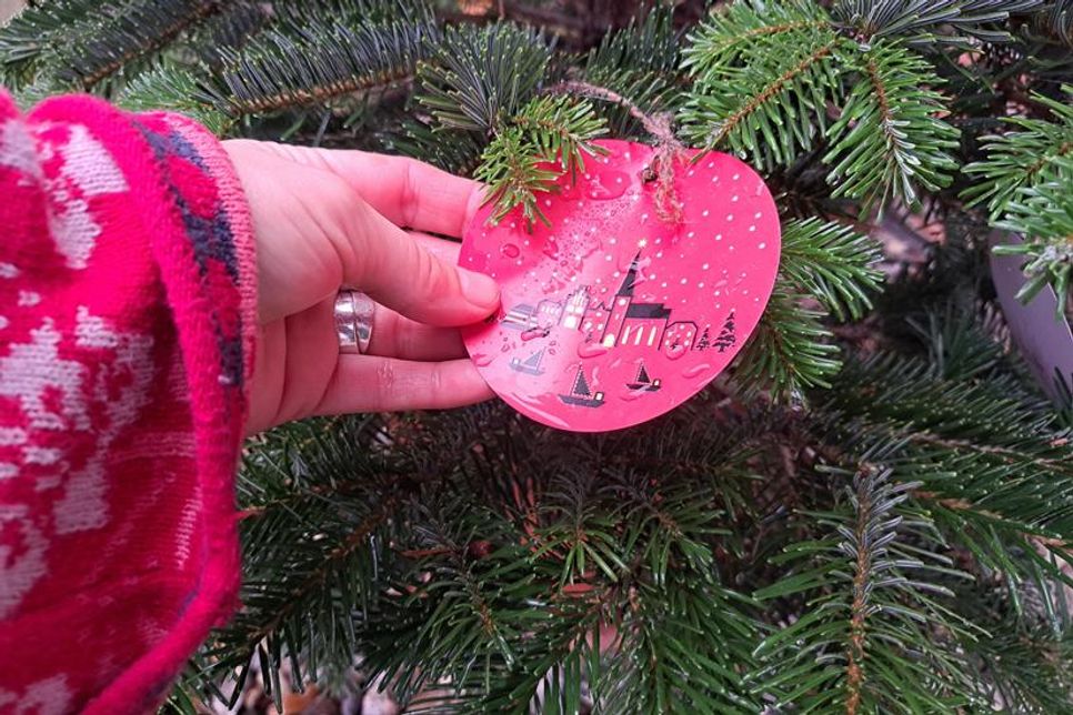 Beim Baumschmuck sollte auf Nachhaltigkeit geachtet werden.