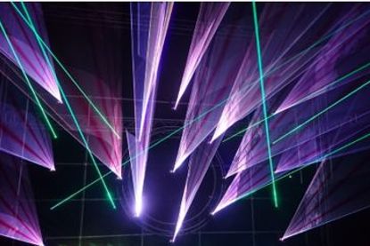 Kurparkfest mit imposanter Lasershow