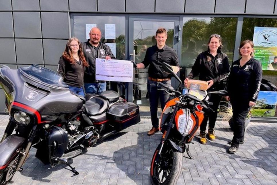 250 Euro für die Riding Guardians Biker für Kids.