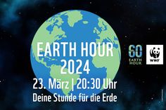 Auch Neustadt folgt zum sechsten Mal in Folge dem Aufruf des WWF Deutschland und beteiligt sich gemeinsam mit den Stadtwerken an der Stunde der Erde.