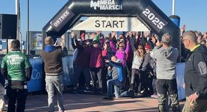 Beim 4. Megamarsch an der Ostsee haben sich über 7.000 Menschen angemeldet. Ein neuer Rekord!