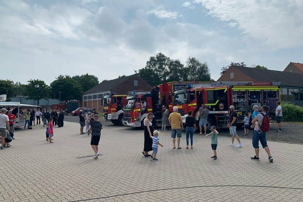 Die Freiwillige Feuerwehr Neustadt freut sich auf viele Besucherinnen und Besucher.