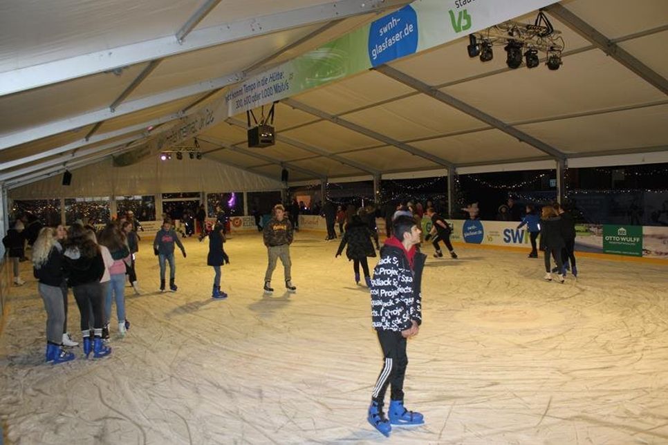 Pures Eisvergnügen noch bis zum 12. Januar.