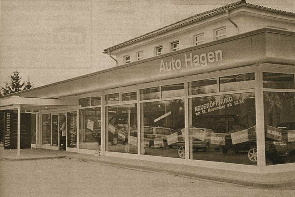 So sah es noch in den 80ern aus. Der Charme der 60er und 70er verschwand bereits 1995 mit dem Neubau der Ausstellungshalle.