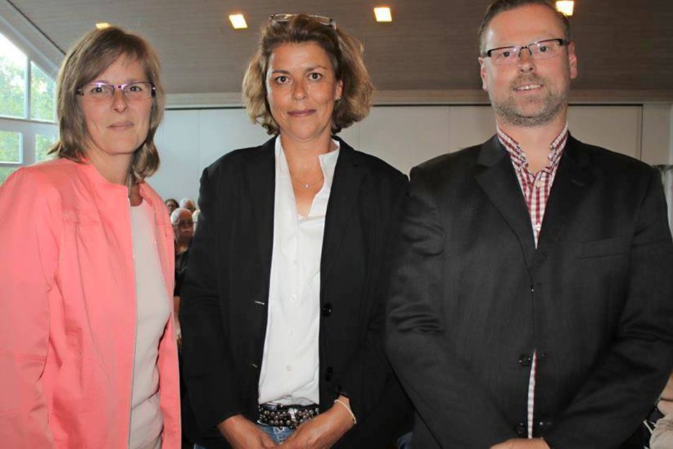Die neue politische Spitze in Kellenhusen: Bürgermeisterin Nicoile Kohlert (Mitte) mit ihren Stellvertretern Stefan Schwardt und Wybke Schmidt.